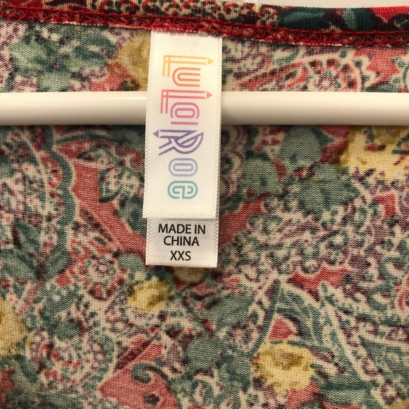 Donated 🙏🏻  Top XXS Boho Multicolored New with tags - Picture 3 of 4